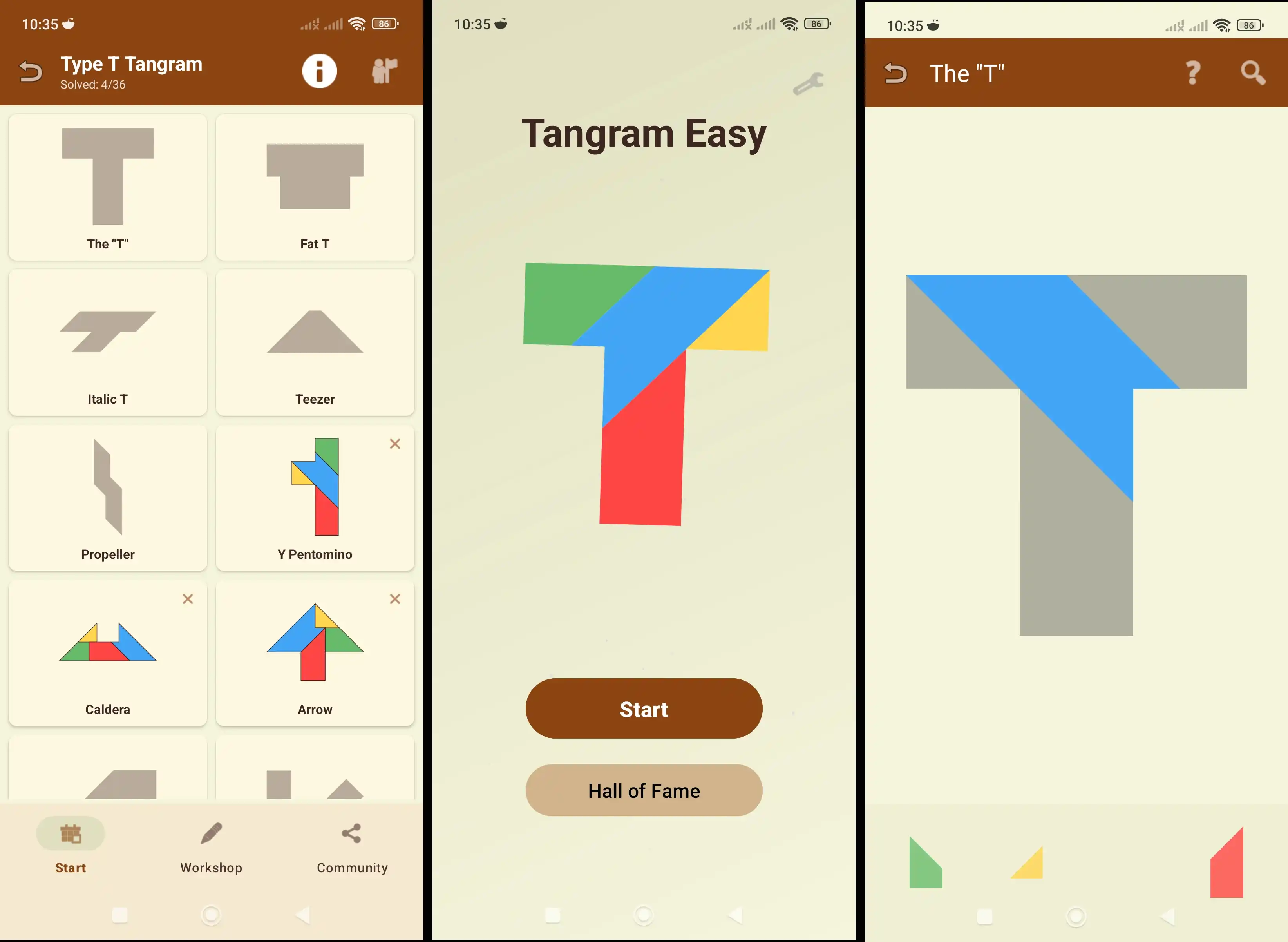 Tangram Easy App Screenshot